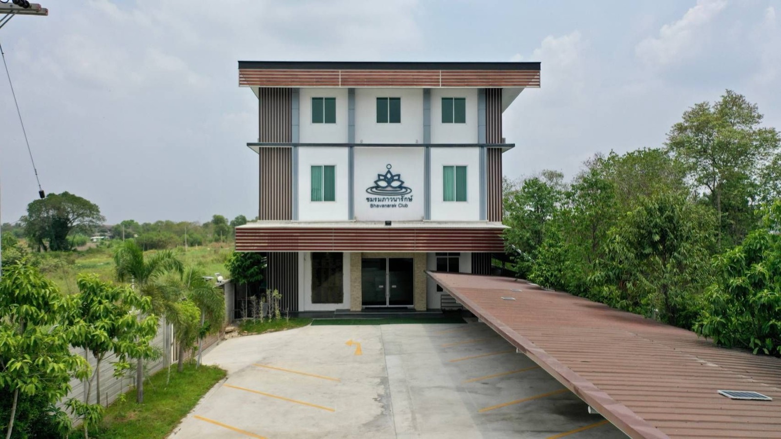 The main building